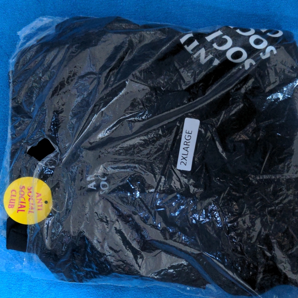 Anti social social club 2XL short sleeve